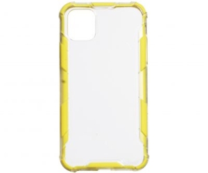 Чехол Armor Case Color Clear для iPhone 11 Pro Max (Жёлтый)